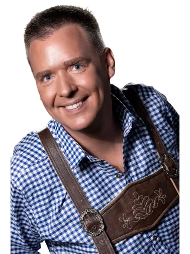 Richard Hollands 06 in lederhosen